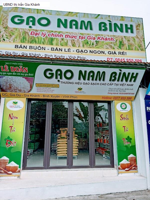 UBND thị trấn Gia Khánh