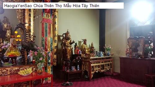 Chùa Thiên Thọ Mẫu Hóa Tây Thiên